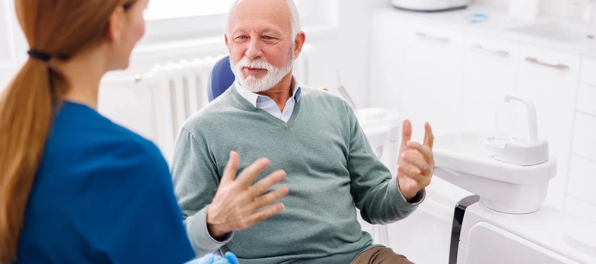 Precision Dental Implant center Banner